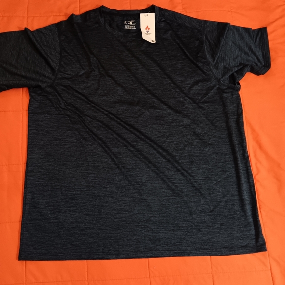 LIBERTY PRO Shirt Mens 3XL Blue Marled Moisture Wicking Athletic - Picture 1 of 4